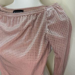 Pretty little thing pink glitter sparkle bodysuit